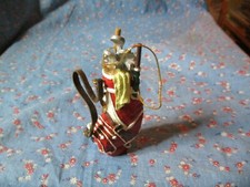 Christmas Ornament Golf Bag Clubs Shoes 3 1/2 Inch High