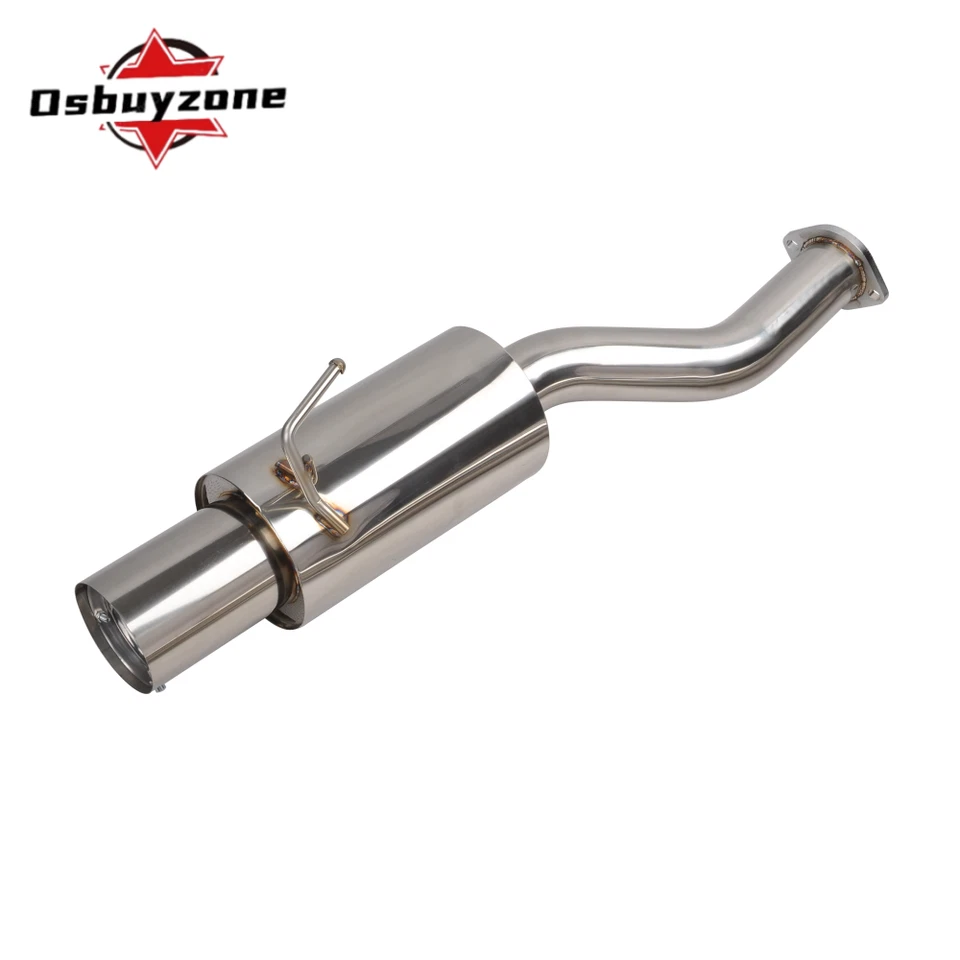 Escape Catback punta única para Nissan 350 Infiniti G35 2003-2008 acero inoxidable Foto 2 de 4