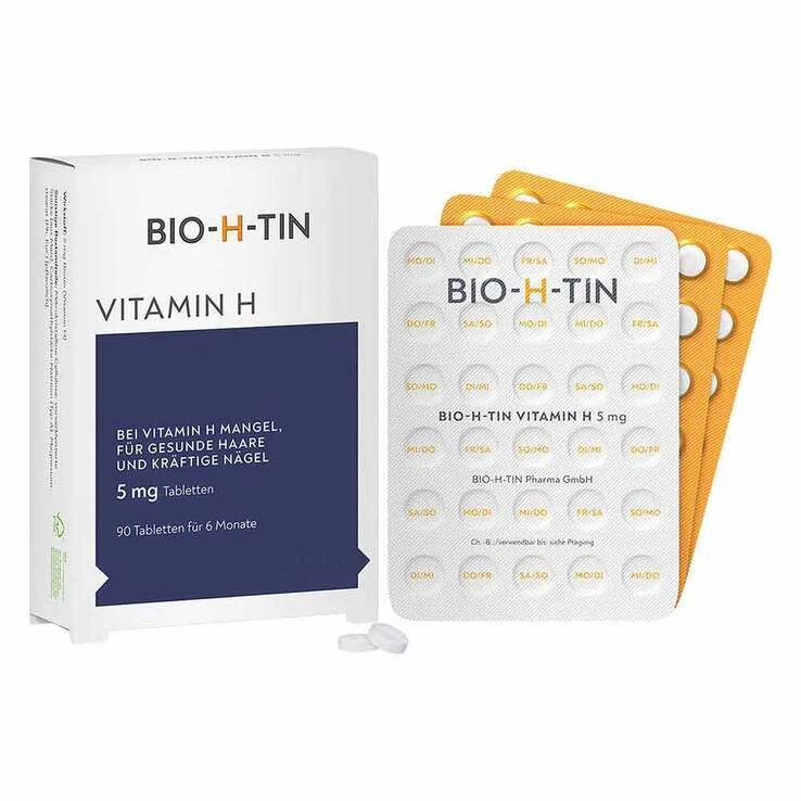 BIO-H-TIN Vitamin H 5 mg Tabletten · 90 St · PZN 09900484