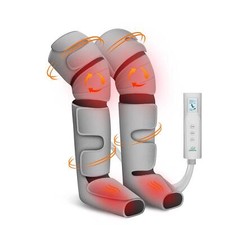 Snailax Leg Massager with Heat,Air Compression Calf Knee Foot Massager with Heat