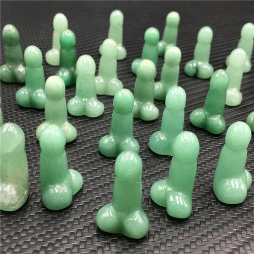 Wholesale Natural mix mini Penis Carved quartz Crystal Massager Wand Healing - Picture 144 of 296