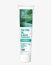 Desert Essence Tea Tree Oil & Neem Toothpaste - Wintergreen