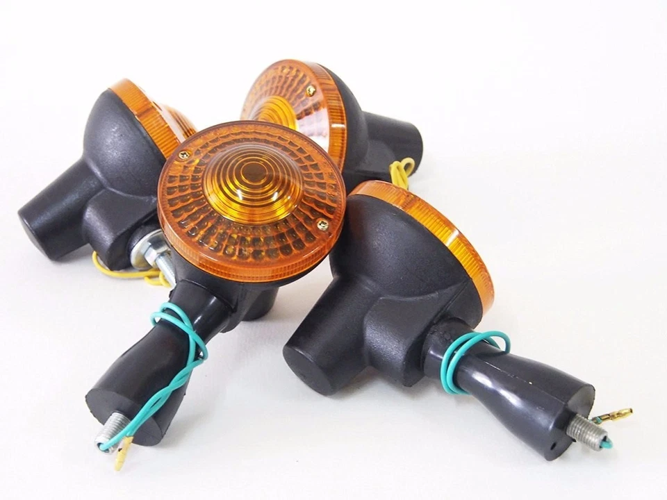 Lámpara intermitente delantera trasera L R nueva para Yamaha DT100 1977 77-'83 DT125 1978-81 Foto 3 de 3