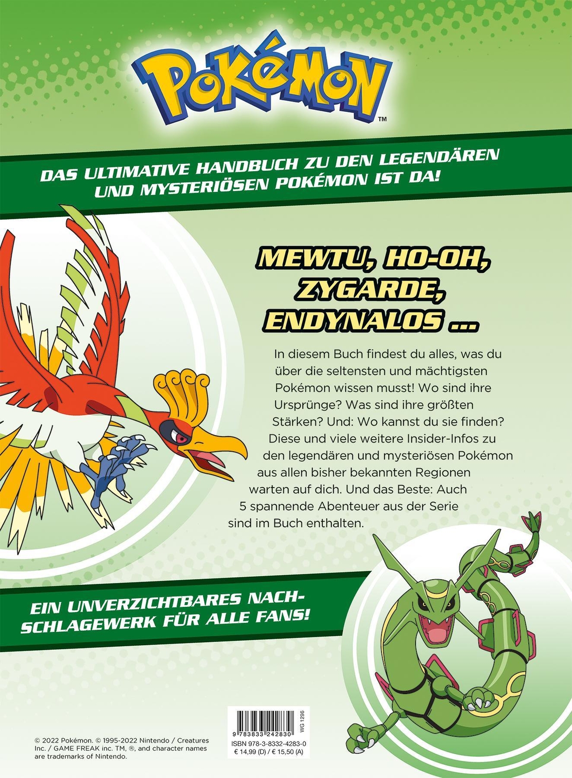 Thumbnail - Pokémon - Legendär Und Mysteriös: Das Große Buch Der Legendären Und...