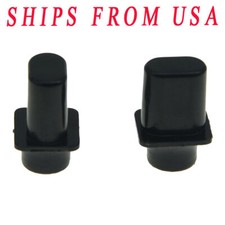 2pcs Black Guitar 3 or 4 Way Pickup Switch Tip Top Hat Switch TipsFit US Tele
