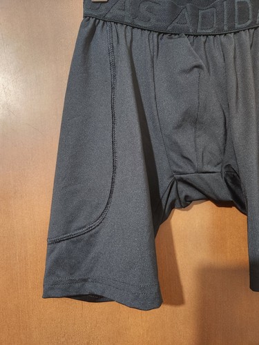 Boys ~Adidas~ Climalite Black Athletic Conpression Shorts Size Small - Picture 4 of 12