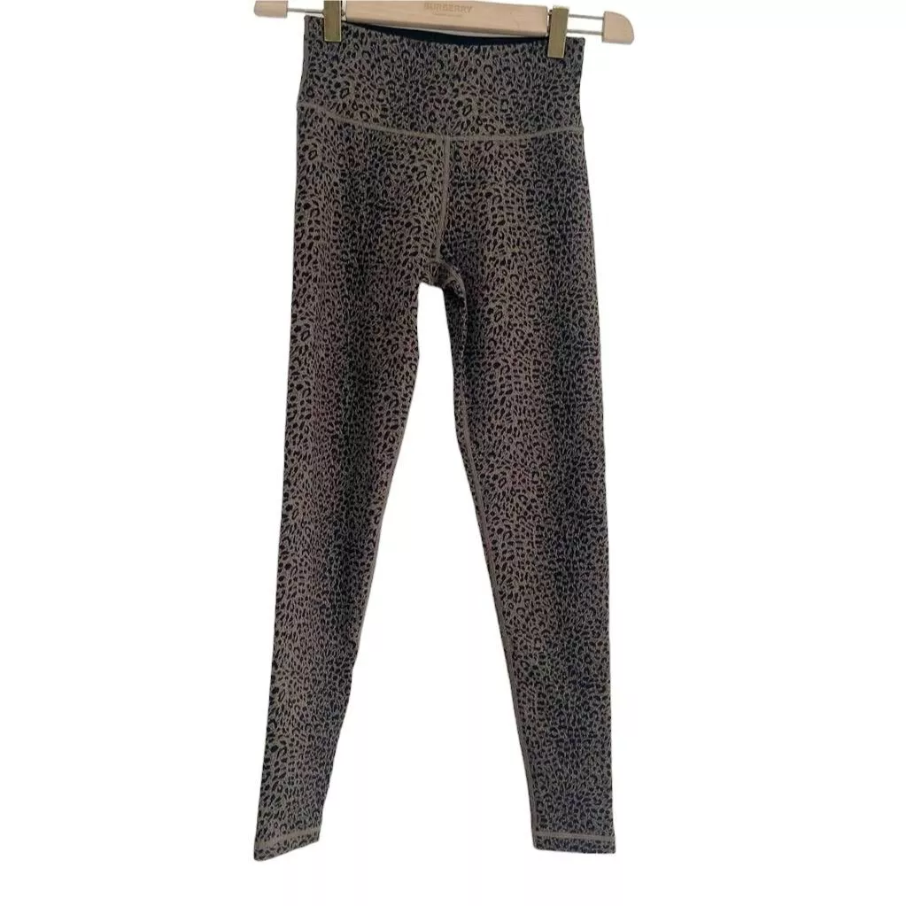 sweaty-betty animal print yoga exercise athletic leggings