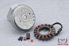 2003 Harley Softail Fatboy Charging System Stator Alternator Rotor Magneto Cover