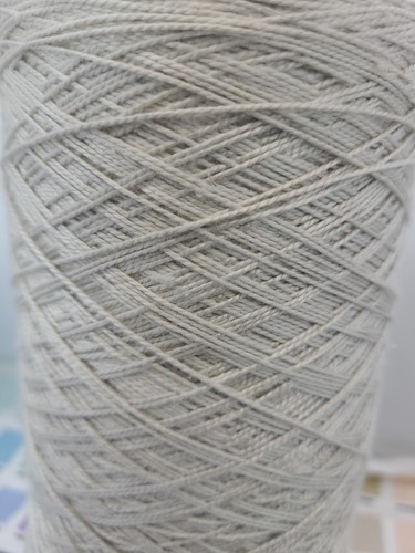 Yarn 100% Silk Yarn Weaving Knitting Crochet Macrame 3 lb 1.8oz Quick Silver