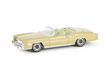1975 Cadillac Eldorado Convertible - Gold 1:64 Scale Model - Greenlight 68060D