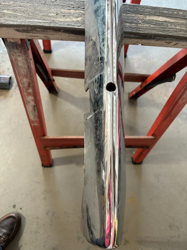 Avanti Rear Bumper  1973 to 1983 - Great core for painting or chrome plating - Image 2 of 4