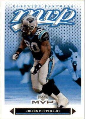 Julius Peppers Cards (2003-2013) Panthers Bears - You Choose