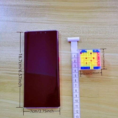 Transparent 3D Maze Cube Puzzle With Rolling Ball - Fun Stress Reliever Toy For - Picture 2 of 4