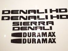 6pc 11-19 Gloss Black Emblem Letters Fit Gmc Sierra Denali Duramax 2500hd 3500hd 6pc 11-19 Gloss Black Emblem Letters Fit Gmc Sierra Denali Duramax 2500hd 3500hd