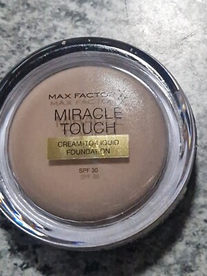 2 x CREAMY IVORY MAX FACTOR MIRACLE TOUCH FOUNDATION - No 40