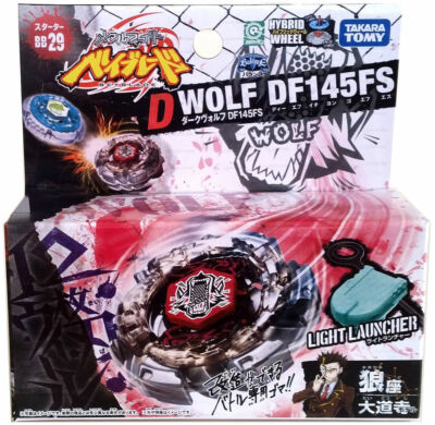 BEYBLADE TAKARA TOMY DARK WOLF SPINNING TOP DF145FS Metal Fusion BB-29