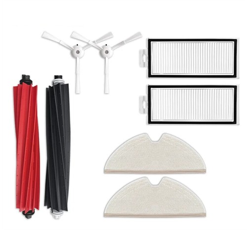 2 Chiffons Microfibre Pour Robot Aspirateur Roborock Q8 Max Et MAX Plus - Rechange Lavable