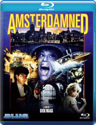 Amsterdamned (1988) (Blu-ray Disc, 2024, Blue Underground) NEW!