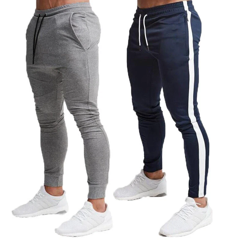 Mens skinny workout clearance pants