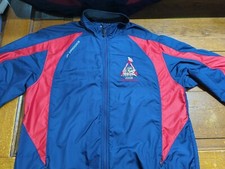 Brooks Jacket Equilibrium Technology Mens Large Full Zip Pocket Poly Marines