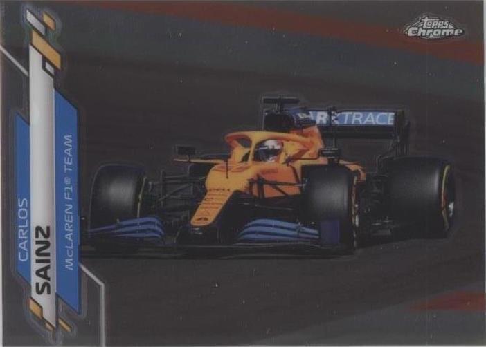 2020 Topps Chrome Formula 1 - Carlos Sainz #28 - 1 of 1