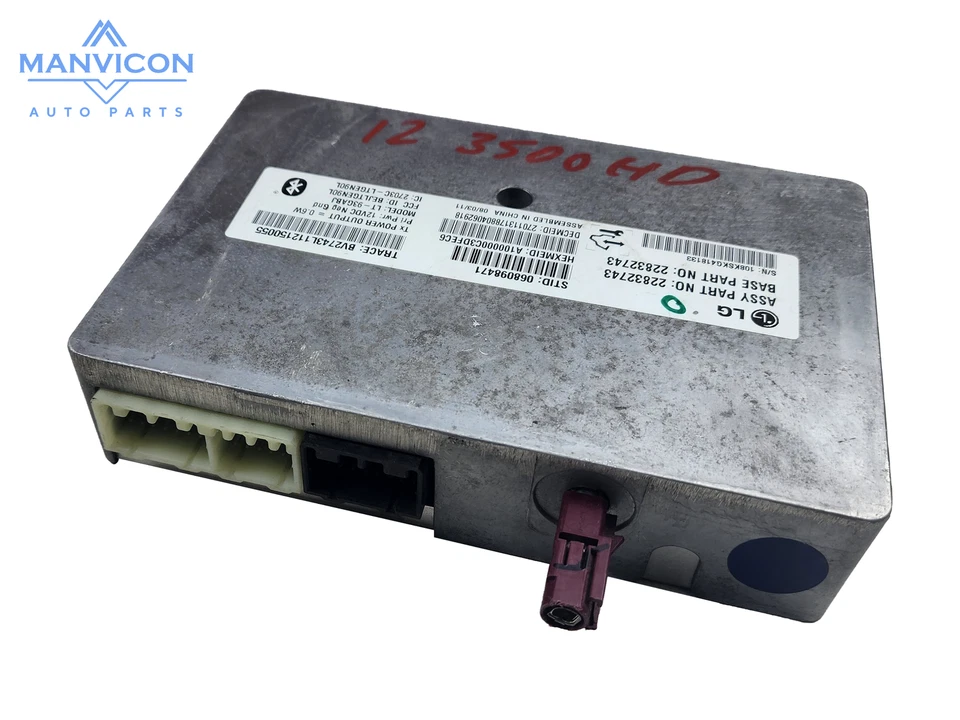 Chevrolet Silverado 3500HD 2012-2014 módulo de control de comunicación OnStar OEM Foto 3 de 4