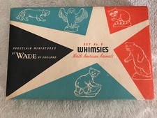 Wade Whimsies Set No9 North American - Originl Box with Cover