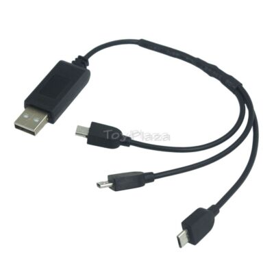 3.7V 3 In 1 USB Charger Cable Android Plug for E58 JY019 XS809 XS809S X192 X196