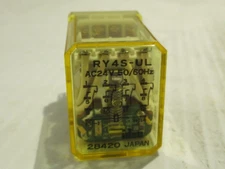 NEW IDEC RY4S-UL RELAY AC24V COIL 24VAC