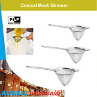 <!--F#f_0-->AU Stainless Extra Fine Mesh Conical Strainer Sieve Sifter Filter Tool Drain<!--F/-->
