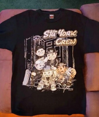 00s OLD Stussy × POUND Print T-shirt.