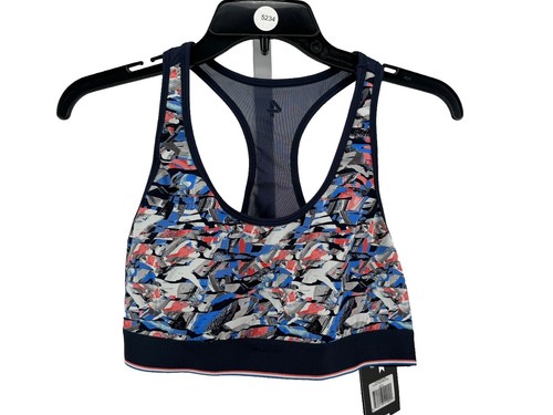 Cheer Extreme Sports Bra Varsity Spirit Rhinestones Black/Blue