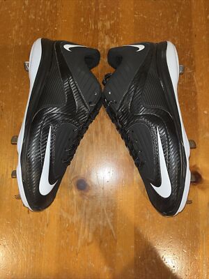Nike Air MVP Pro Metal 2 Black Baseball Cleats Brand New  display picture 1
