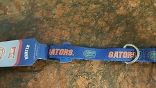 FLORIDA GATORS DOG MED. ADJUSTABLE COLLAR