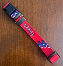 TEXAS RANGERS Baseball Dog Collar MLB Hunter ...