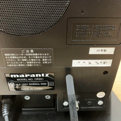 Marantz CR201 black Personal CD system Black Good | eBay