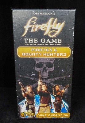 Firefly the Game - Pirates & Bounty Hunters Expansion Punched COMPLETE Open Box