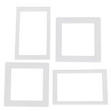 4Pcs Wall Socket Surround Socket Finger Acrylic Plate Attachment