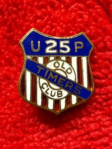 1920s 1930s Union Pacific Railroad 25 Year Service Pin Back   *** RARE ***