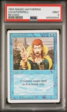1994 Magic: The Gathering Counterspell Revised PSA 9