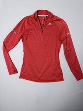 Adidas Womens Climalite Running 1/4 Zip  Heat...