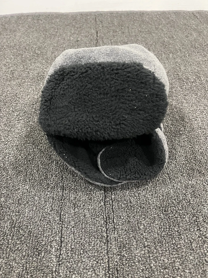 Baby Gap мальчиков серый флис траппер зимняя шляпа Sz XS/S искусственного меха уха клапаны крышка теплый - Изображение 2 из 4