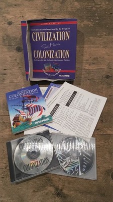 [PC CD-Rom] MicroProse: Sid Meiers - Civilization&Colonization - Limited Edition
