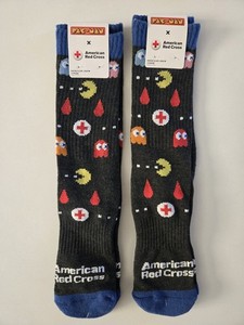Pac-Man x Red Cross Socks (2 Pairs)