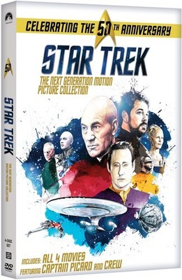 Star Trek: The Next Generation Motion Picture Collection [New DVD] Boxed Set,
