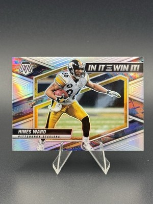 2022 Panini Mosaic - In It to Win It Hines Ward #SB-18 Silver Prizm