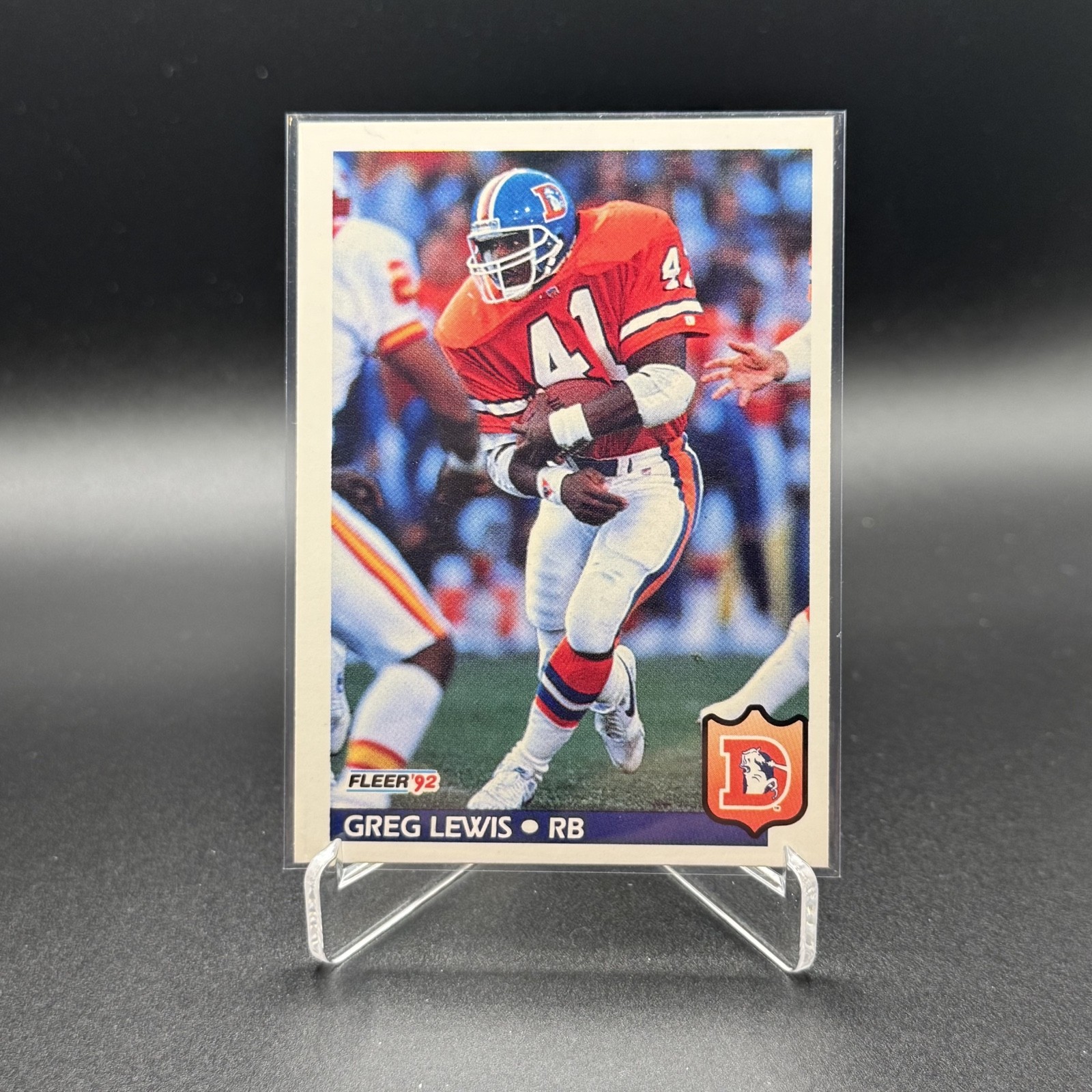 1992 Fleer - Greg Lewis #100