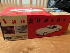 Vanguards 1/43 Scale VA04702 - Triumph TR3A - Silverstone Grey/Red 7625943770310