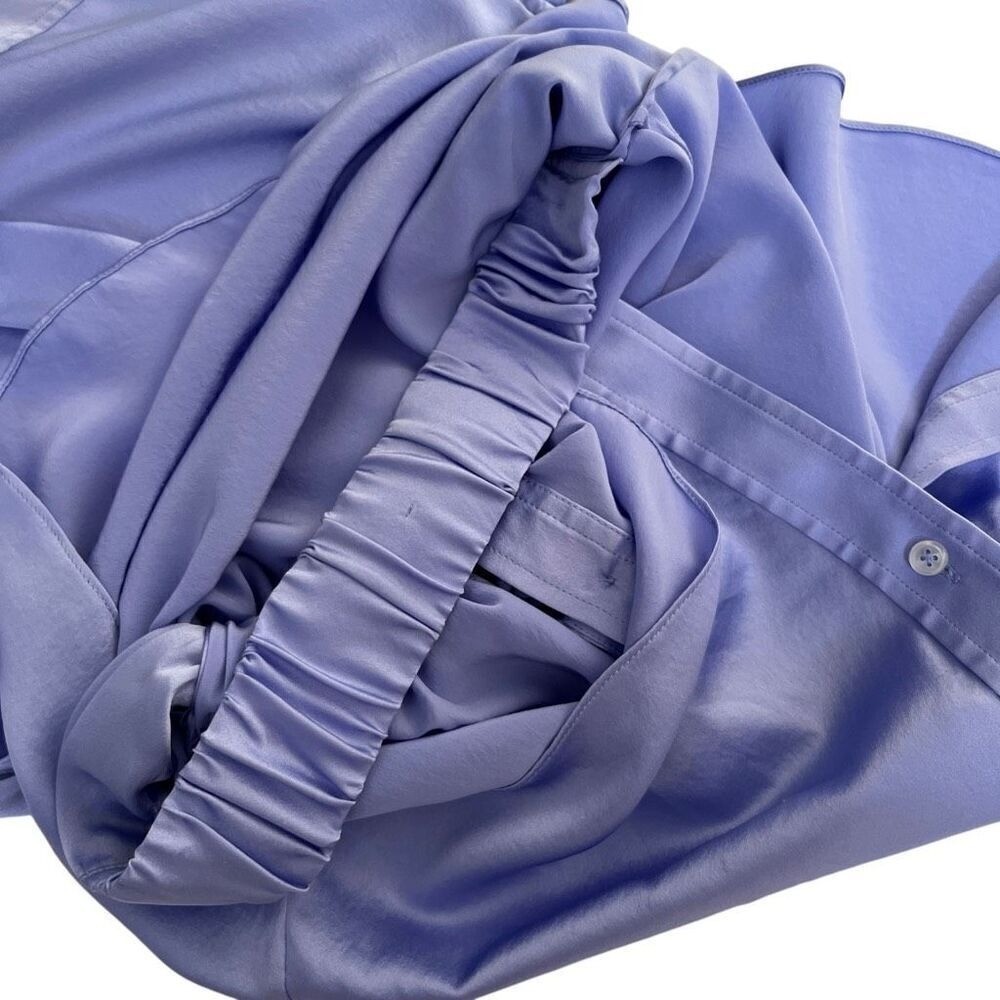 Alexander Wang Threaded Placket Draped Shirt Dres… - image 10