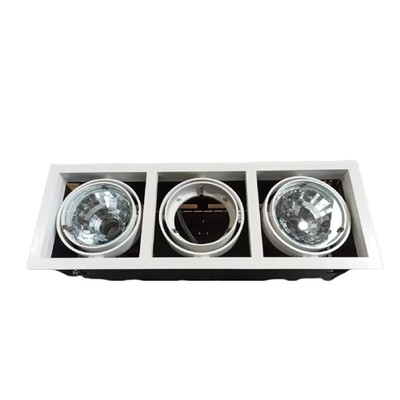 Ideallux am32300148 Automat Mix Vertieft g53 2xg12 48° Rahmen Bianca